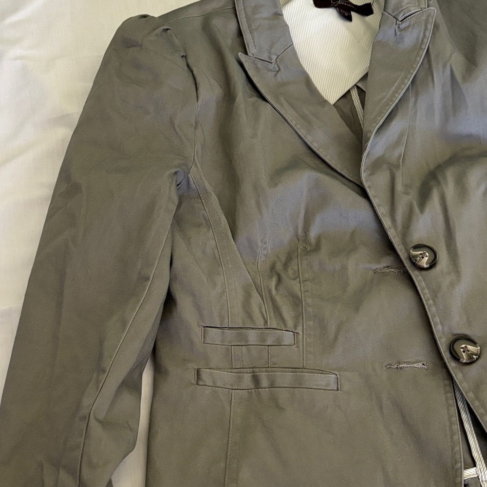 Grey Dress Jacket - Picture 9 of 13